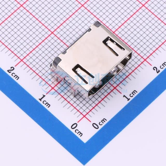 HDMI 母 P数:19P HDMI2.1实物图