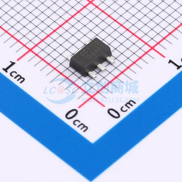 具备反接保护功能的低压差线性LED驱动IC实物图