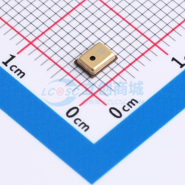 硅麦L4.0*W3.0*H1.06mm 1.62-3.6V 灵敏度-26dB±3 SNR-61db 上进8P数字实物图
