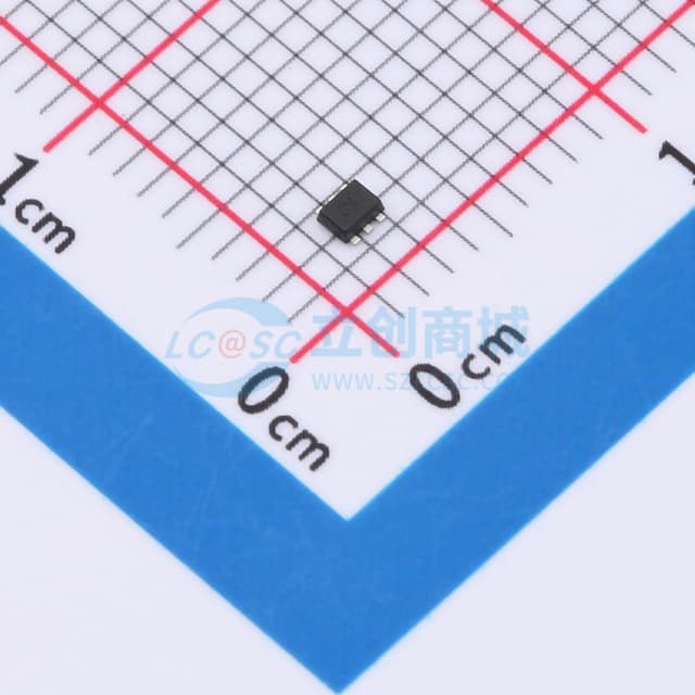 数字温度传感器芯片实物图