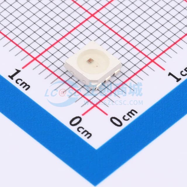 SMD灯珠,RGB三色实物图