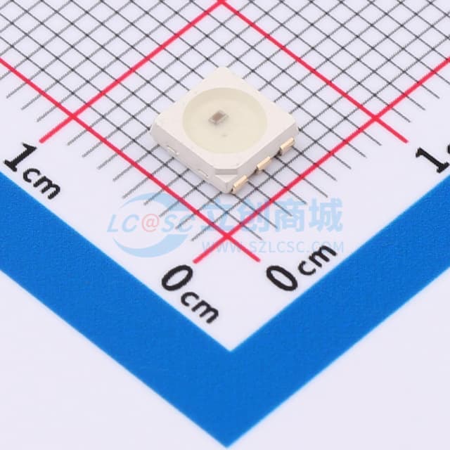 SMD灯珠,RGB三色实物图