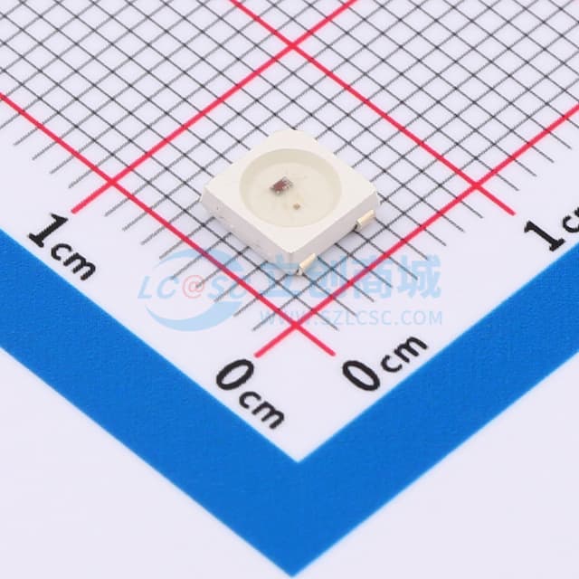 SMD灯珠,RGB三色实物图