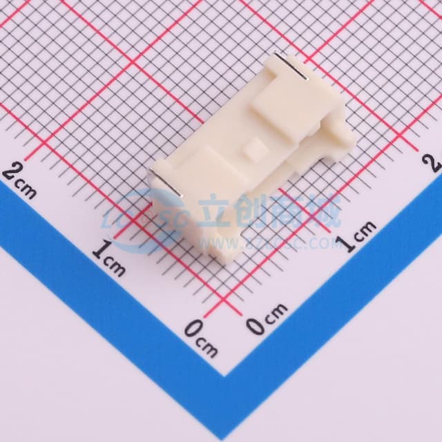 1x6P 间距:2mm 卧贴实物图