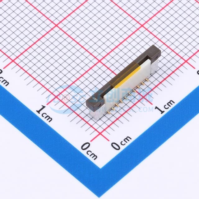 抽屉式 单侧触点/垂直 P数:20P 间距:0.5mm实物图