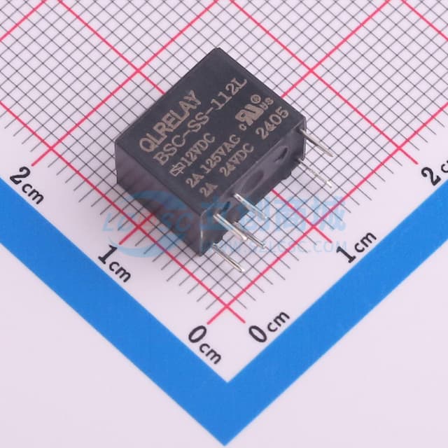 12V 2A 一组转换:1C(单刀双掷-转换)实物图