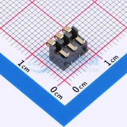2.5间距 弹片电池座3pin 防窥PIN 塑高4.5缩略图