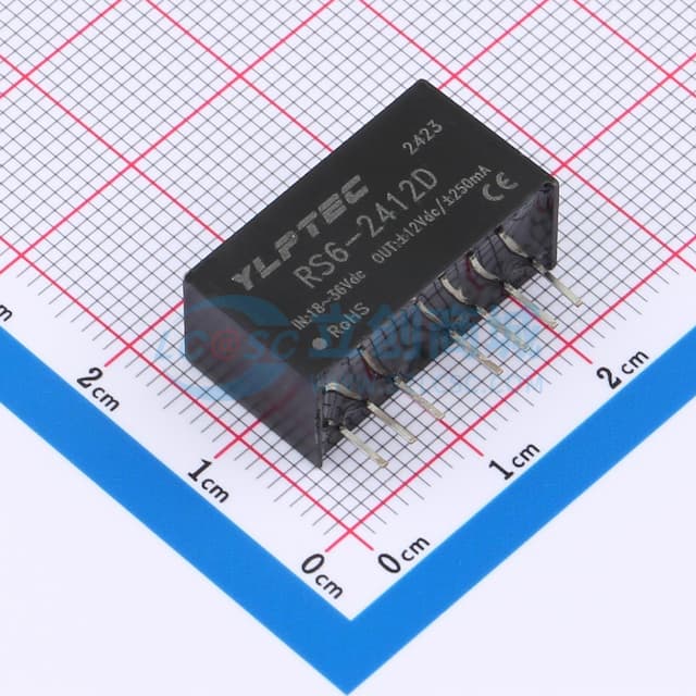 6W宽电压输入隔离稳压DC/DC模块电源实物图