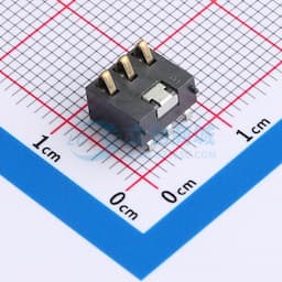2.5间距 弹片电池座3pin 塑高7.0缩略图