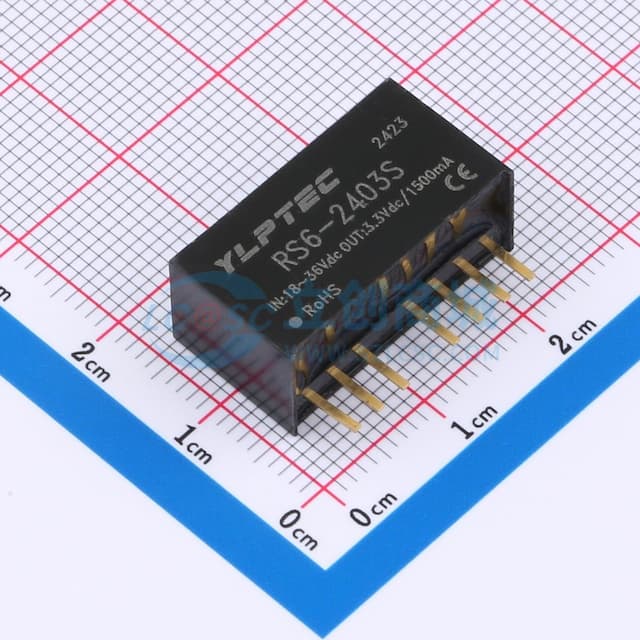6W宽电压输入隔离稳压DC/DC模块电源实物图