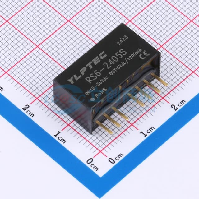 6W宽电压输入隔离稳压DC/DC模块电源实物图