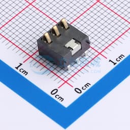 2.5间距 弹片电池座3pin 塑高7.5缩略图