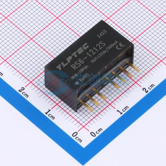 6W宽电压输入隔离稳压DC/DC模块电源实物图