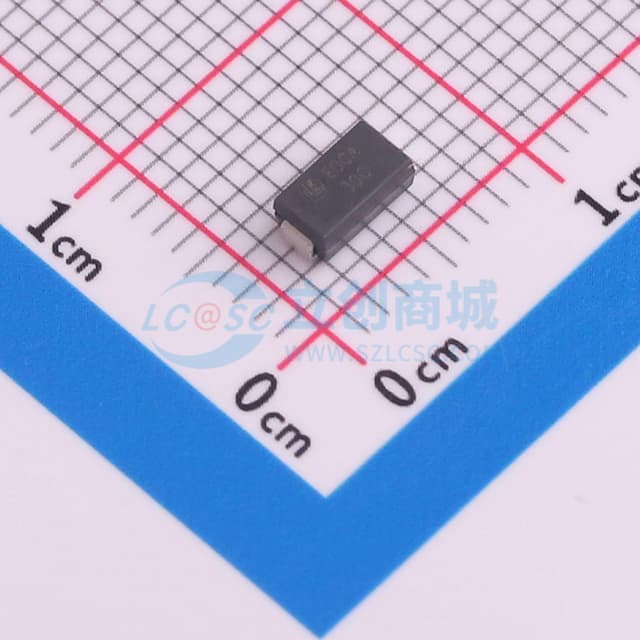 双向TVS 25.6V截止 峰值浪涌电流：9.9A实物图