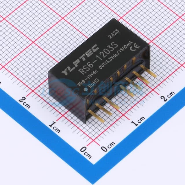 6W宽电压输入隔离稳压DC/DC模块电源实物图