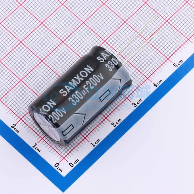 330uF ±20% 200V实物图