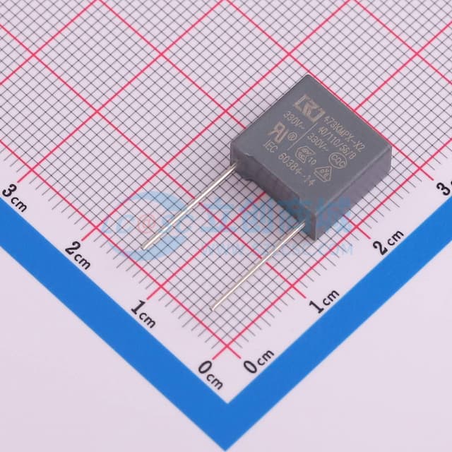 等级:X2 47nF ±10% 330V实物图
