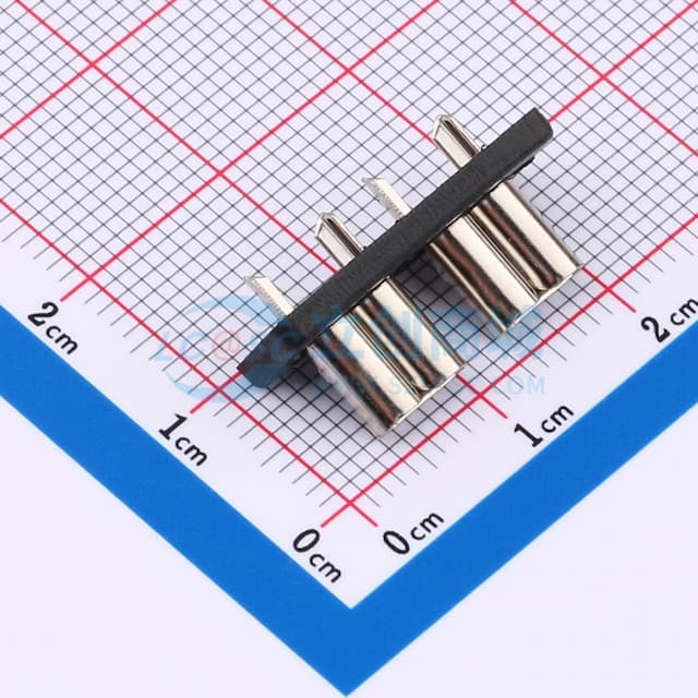 中号5.2连体插片保险丝座实物图