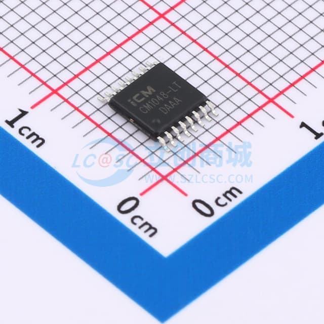 3～4串锂电池保护IC实物图