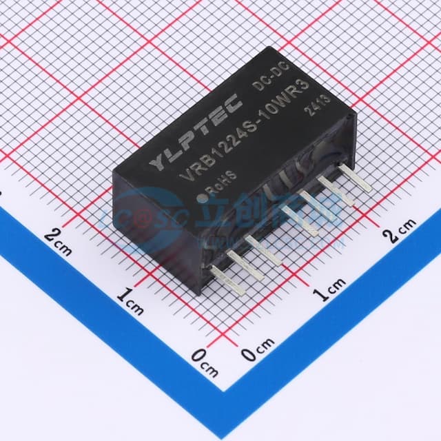 10W宽压输入，隔离稳压单路/正负双路输出DC/DC电源模块实物图