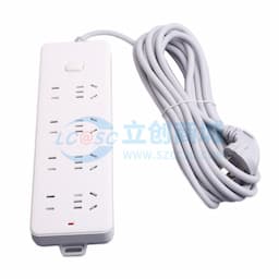 [W12473]公牛 插座 多孔长线多功能电插板 分控开关拖线板带儿童保护门/新国标/排插/接线板 8位(总控)5米 GN-403缩略图