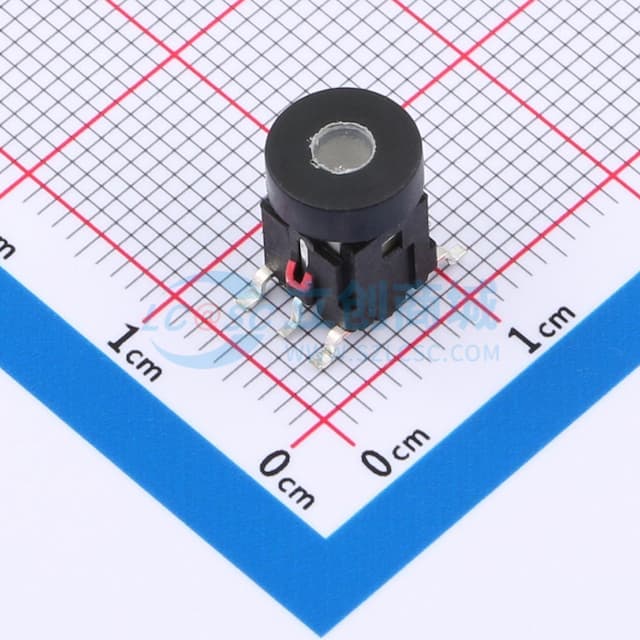 6*6*10.2mm 立贴 轻触开关实物图