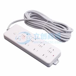 [W12473]公牛 插座 多孔长线多功能电插板 分控开关拖线板带儿童保护门/新国标/排插/接线板 8位(总控)5米 GN-403缩略图