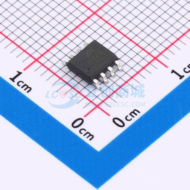 LED恒流可调的驱动IC实物图