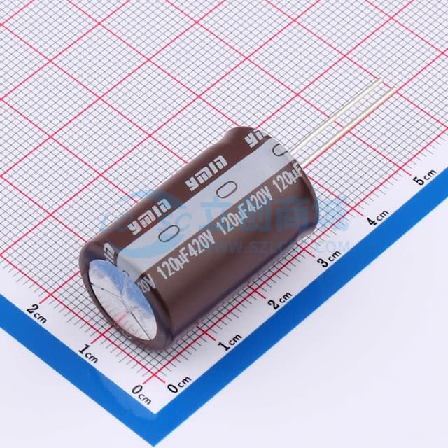 120uF ±20% 420V实物图