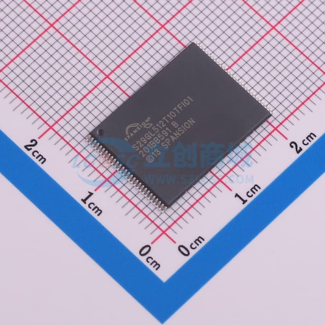S29GL512T10TFI010实物图