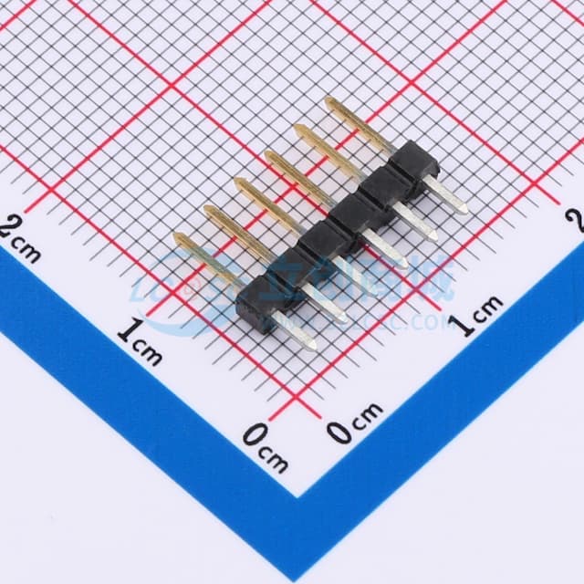 间距:2.54mm 方针 直插实物图