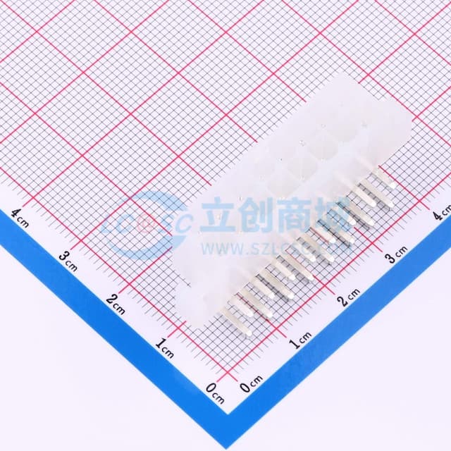 2x8P 间距:4.2mm 弯插 【插件】实物图