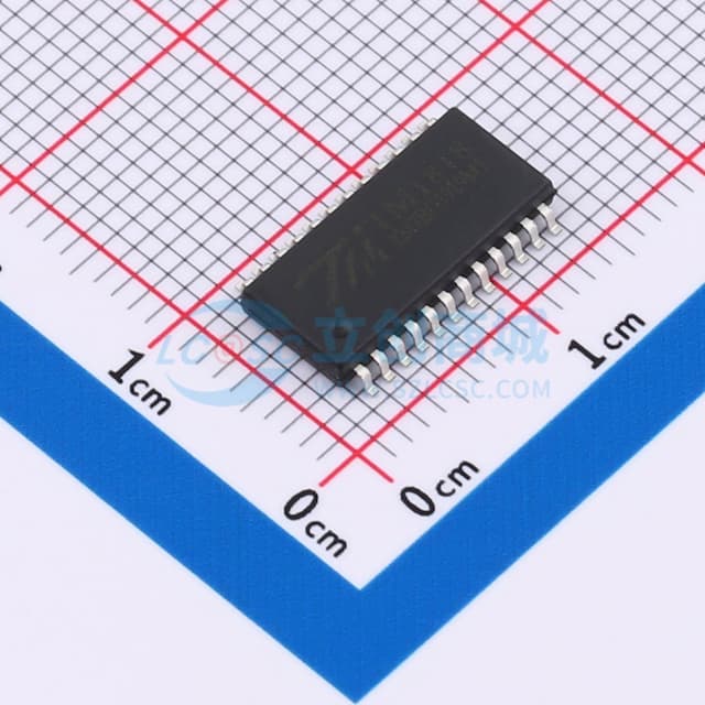 LED显示面板设计的驱动IC实物图