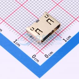 板上19pin HDMI CF前插后贴母座缩略图