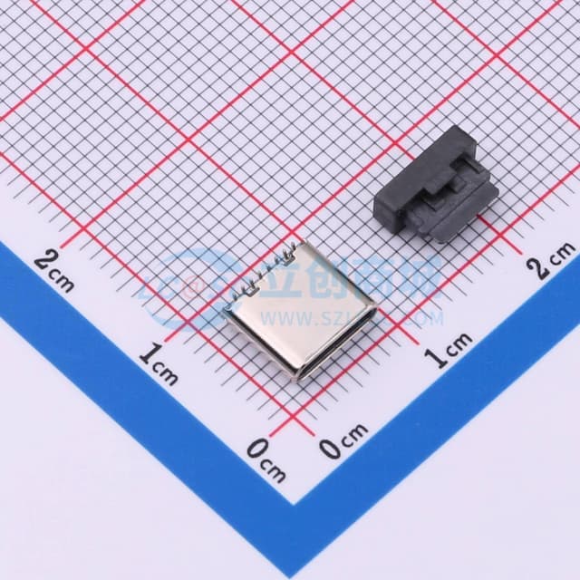 Type-C 公 立贴实物图