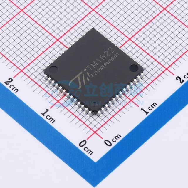 TM1622-LQFP52实物图