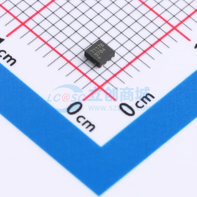 数字温度传感芯片实物图
