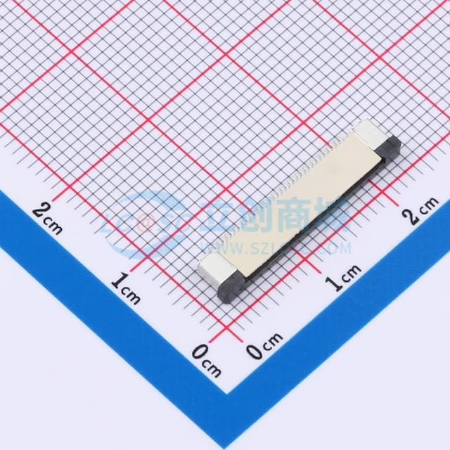 抽屉式 上接 P数:34P 间距:0.5mm实物图