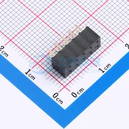 间距2.54mm 2x5Pin 直插 PC3.0 H5.0缩略图