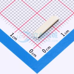 间距:0.5mm P数:20P 翻盖式 双侧触点/上下接缩略图