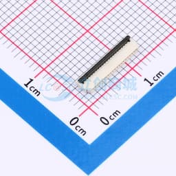 间距:0.5mm P数:20P 翻盖式 双侧触点/上下接缩略图