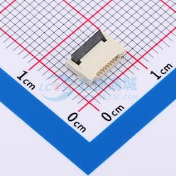间距:0.5mm 8P 翻盖式 双侧触点/上下接缩略图