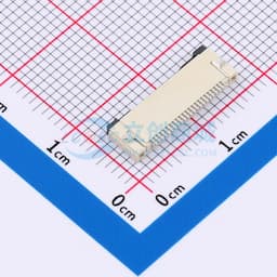 间距:0.5mm 23P 翻盖式 下接缩略图