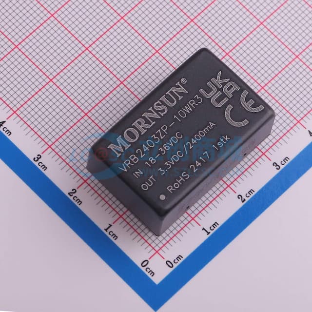 10W隔离式DC-DC转换器，DIP封装实物图