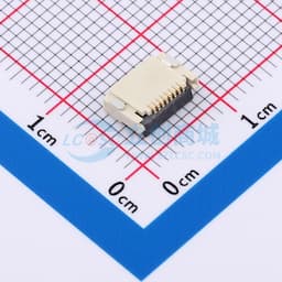间距:0.5mm 8P 翻盖式 双侧触点/上下接缩略图