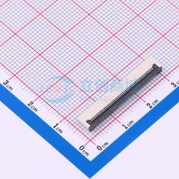 间距:0.5mm 50P 翻盖式 下接缩略图