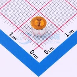 博众新材 SMT贴片螺母 M2螺母 M2x5.56xL4+1.53mm 黄铜镀锡表贴圆螺母柱 BSMTSOM240BTR缩略图