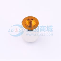 博众新材 SMT贴片螺母 M4螺母 M4x8.74xL10+1.53mm 黄铜镀锡表贴圆螺母柱 BSMTSOM4100BTR缩略图