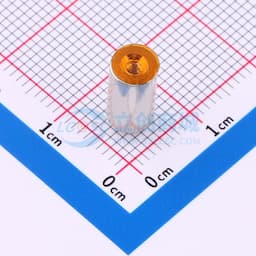 博众新材 SMT贴片螺母 M2螺母 M2x5.56xL10+1.53mm 黄铜镀锡表贴圆螺母柱 BSMTSOM2100BTR缩略图