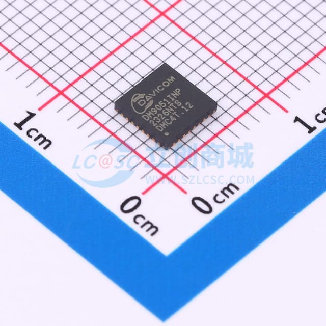 SPI转以太网控制器实物图